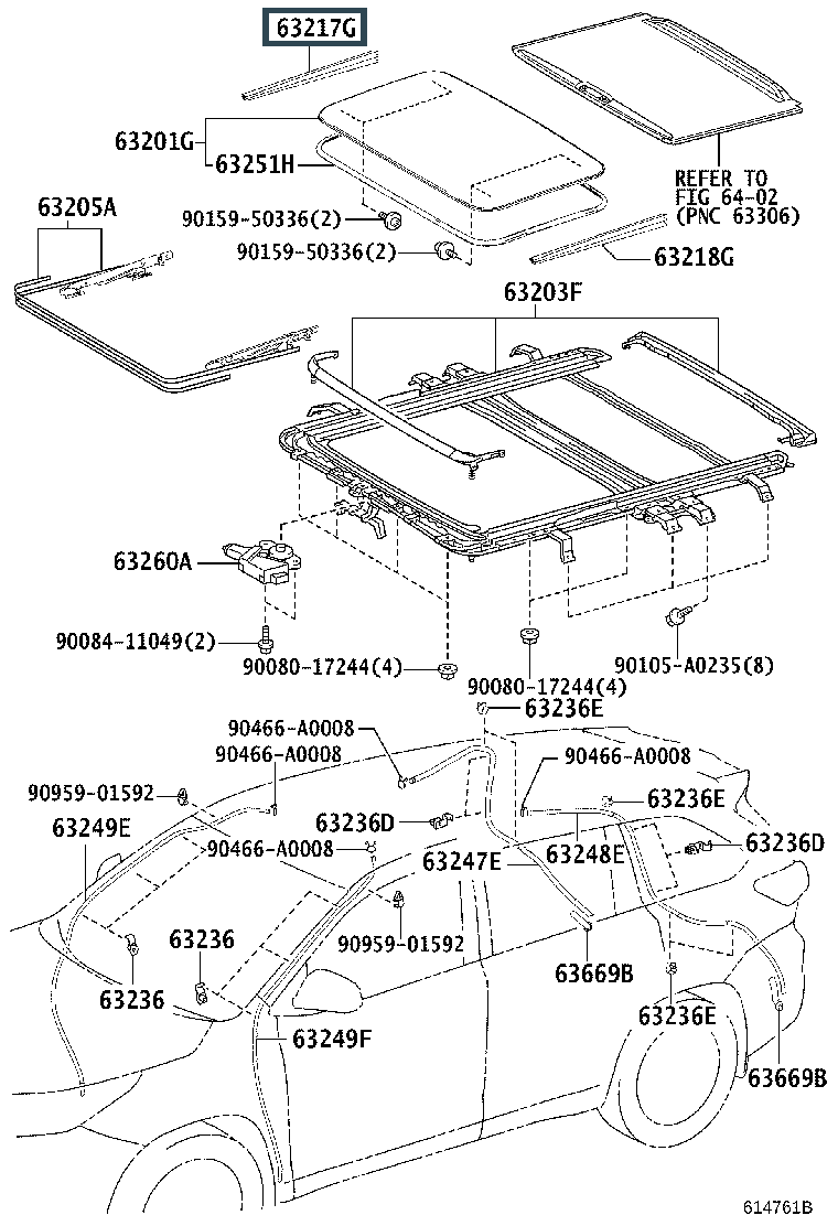 Запчасти Лексус: деталь 6321706040